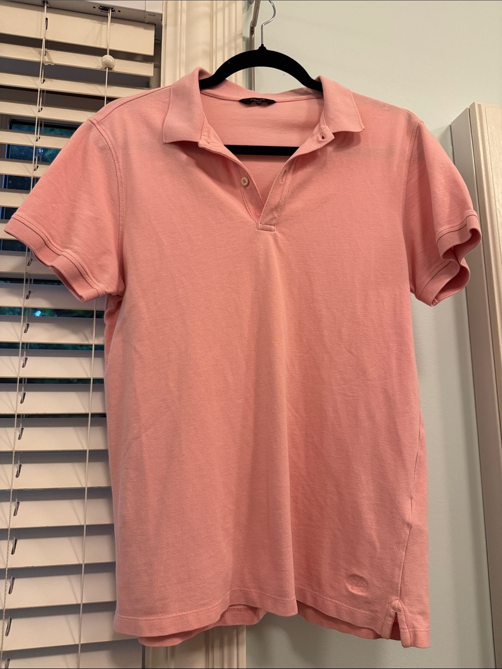 Massimo Dutti Pink Polo Top